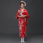 Charger l'image dans la galerie, Kimono Japonais Femme 'Kisokoma'
