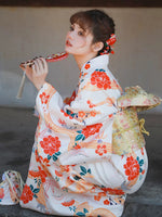 Charger l'image dans la galerie, Kimono Japonais Femme
