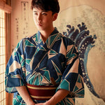 Charger l'image dans la galerie, Kimono Japonais Homme 'Yotei'
