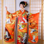 Charger l'image dans la galerie, Kimono Style Japonais Femme 'Chikusei'
