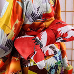 Charger l'image dans la galerie, Kimono Style Japonais Femme 'Chikusei'
