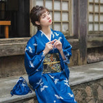 Charger l'image dans la galerie, Kimono Style Japonais Femme 'Ofunato'
