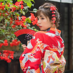 Charger l'image dans la galerie, Kimono Traditionnel Femme 'Kasumigaura'
