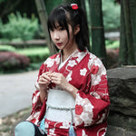 Charger l'image dans la galerie, Kimono Traditionnel Femme 'Showa-Shinzan'
