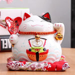 Charger l'image dans la galerie, Maneki-Neko Tirelire 'Feuille d'Automne'
