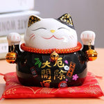 Charger l'image dans la galerie, Maneki-Neko Tirelire Noir

