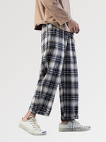 Charger l'image dans la galerie, Pantalon à Carreaux Large Homme 'Ina'
