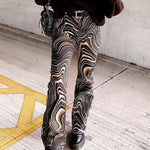 Charger l'image dans la galerie, Pantalon Illusion Optique Femme 'Kagoshima'
