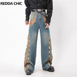 Charger l'image dans la galerie, Pantalon Patchwork Femme
