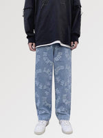 Charger l'image dans la galerie, Pantalon Streetwear à Motifs Homme 'Unzen'
