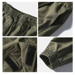 Charger l'image dans la galerie, Pantalon Streetwear Kaki Homme 'Komagane'
