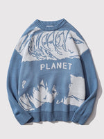 Charger l'image dans la galerie, Pull Inspiration Anime Japonais 'Planet'
