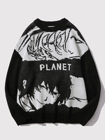 Charger l'image dans la galerie, Pull Inspiration Anime Japonais 'Planet'
