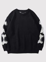 Charger l'image dans la galerie, Pull Japonais Motif Squelette 'Shi'
