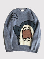 Charger l'image dans la galerie, Pull Japonais Requin Cartoon 'Same'
