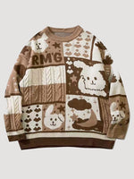 Charger l'image dans la galerie, Pull Lapin Motifs Japonais 'Saitama'
