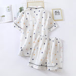 Charger l'image dans la galerie, Pyjama Japonais Femme Short Léger
