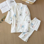Charger l'image dans la galerie, Pyjama Japonais Printaniers Femme
