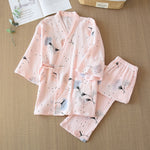 Charger l'image dans la galerie, Pyjama Japonais Printaniers Femme
