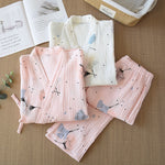 Charger l'image dans la galerie, Pyjama Japonais Printaniers Femme
