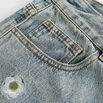 Charger l'image dans la galerie, Short en Jean Brodé
