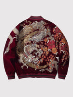 Charger l'image dans la galerie, Sukajan Jacket Dragon Japonais 'Yamanashi'
