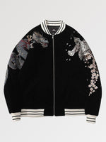 Charger l'image dans la galerie, Sukajan Jacket Phoenix Rouge 'Yamaguchi'
