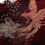 Charger l'image dans la galerie, Sukajan Jacket Phoenix Rouge 'Yamaguchi'
