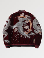 Charger l'image dans la galerie, Sukajan Jacket Phoenix 'Sapporo'
