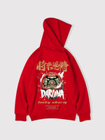 Charger l'image dans la galerie, Sweat à capuche Daruma Japonais 'Ehime'
