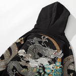 Charger l'image dans la galerie, Sweat à capuche Dragon Japonais 'Shizuka'
