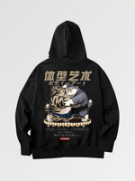 Charger l'image dans la galerie, Sweat à capuche Japonais Chats Sumos 'Fukuoka'
