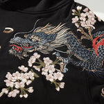 Charger l'image dans la galerie, Sweat à capuche Japonais Tigre Blanc Brodé 'Kendo'
