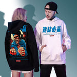 Charger l'image dans la galerie, Sweat à capuche Squelette Motifs Japonais 'Fukui'
