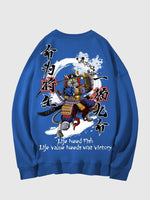 Charger l'image dans la galerie, Sweat Japonais Chat Samouraï 'Kagawa'
