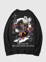 Charger l'image dans la galerie, Sweat Japonais Chat Samouraï 'Kagawa'
