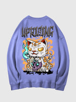 Charger l'image dans la galerie, Sweat Japonais Chat Zombie 'Kanagawa'
