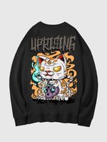 Charger l'image dans la galerie, Sweat Japonais Chat Zombie 'Kanagawa'

