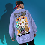 Charger l'image dans la galerie, Sweat Japonais Chat Zombie 'Kanagawa'
