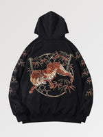 Charger l'image dans la galerie, Sweat Japonais Jungle Tigre 'Iwate'
