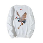 Charger l'image dans la galerie, Sweat Motif Grue du Japon 'Tsuru'
