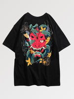 Charger l'image dans la galerie, T-shirt Démon Japonais 'Hannya'
