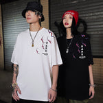 Charger l'image dans la galerie, T-shirt Japonais 'Bat in the Ocean'
