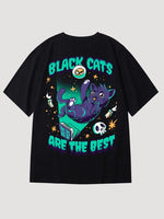 Charger l'image dans la galerie, T-shirt Japonais 'Black Cats'
