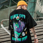 Charger l'image dans la galerie, T-shirt Japonais 'Black Cats'
