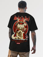 Charger l'image dans la galerie, T-shirt Japonais 'Chat Guerrier'
