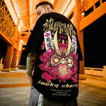 Charger l'image dans la galerie, T-shirt Japonais Daruma 'Lucky Charm'
