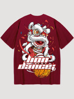 Charger l'image dans la galerie, T-shirt Japonais Lion Dance 'Ikimasu'
