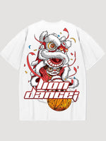Charger l'image dans la galerie, T-shirt Japonais Lion Dance 'Ikimasu'
