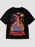Charger l'image dans la galerie, T-shirt Japonais Monster Invasion 'Akuma'
